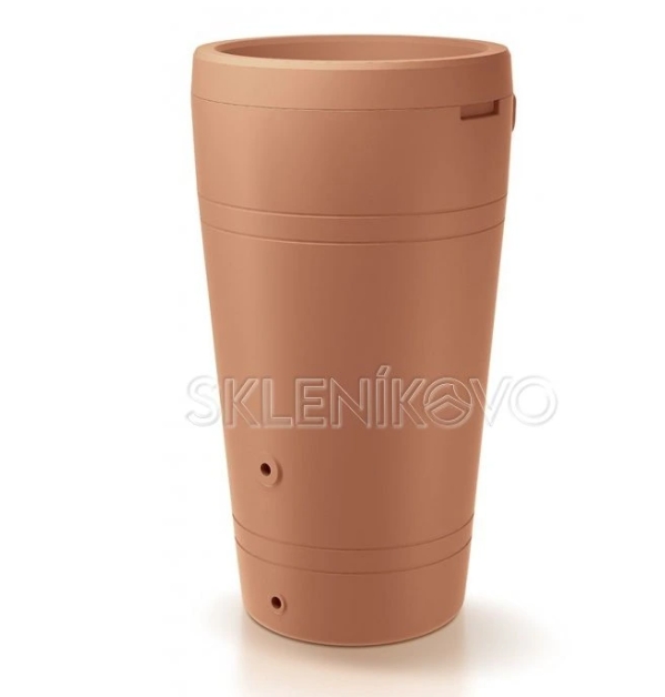 Sud na dažďovú vodu TUBE terakota 230l